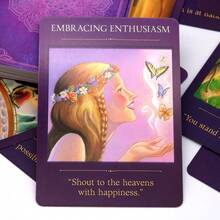 Sacred Traveler Oracle Cards, Each Card Interprets The Signs That Are Around You And Deciphers The Secret Messages Of The Universe - Blue - View 5