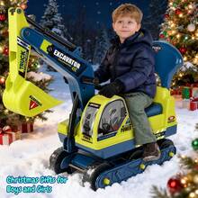 Excavator Ride On Toddler Toys With Snow And Sand Digging Capabilities Beach Toys, Indoor/Outdoor Ride On Excavator Toy, Suitable For Boys Girls Ages 3 4 5 6 7 8+ The Perfect Birthday Gift For Kids - Multicolor - View 7