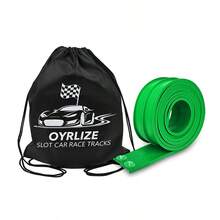 15ft Flexible Race Track With Suction Cups For Rollup Portable DIY Racing Course - Attachable To Windows And Doors For Collision, Jumping, Tunnel Loops, And Theme Challenges - Ideal Indoor Sports Playset For Family Fun, Easy Setup, PVC Construction, Lightweight And Foldable With Quick-Release Clips, Suitable For Parties, Holidays, And Creative Learning, Enhancing Coordination, Spatial Awareness, And Motor Skills In Kids And Teens - Multicolor - View 10