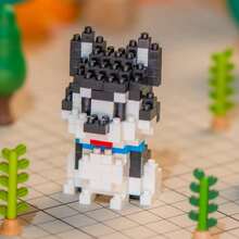 Pet Dog Cute Border Collie Corgi Teddy Toy Building Blocks Gift Ornaments Room Decoration,Border Collie,Corgi,Building Blocks,Mini Schnauzer,Cavalier Dog - SCB8841 - View 8