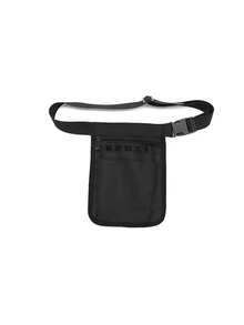 Sac de taille pour outils de soins infirmiers - Ceinture à outils en polyester, fermeture éclair, noir, lavable en machine, sac de rangement pour personnel médical professionnel, conception de rangement sécurisée, accessoires d'infirmière, simple et pratique, durable - Multicolore - Voir 12