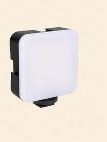 Vlog Live-Streaming-Kit für Smartphone, multifunktionales Smartphone-Fotografie- und Videoaufnahme-Set, tragbares Live-Streaming-Handgerät mit Mikrofon, Füllleuchte, Tischstativ, Smartphone-Stabilisator, einstellbares LED-Licht, für Inhaltserstellung, mit Kaltschuhhalterung geeignet für Selfies und Live-Streaming, Fotografie, tragbares Licht Selfies Live-Streaming Fotografie tragbares Licht - Schwarz - Übersicht 12