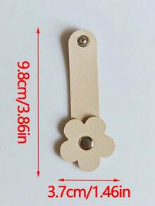 10pcs Fashion Leather Data Cable, Headphone Cable And Other Travel Storage, A Variety Of Colors To Choose From, Portable And Wear-Resistant Design, Suitable For Storing Mobile Phone Accessories Cables, Cable Ties And Home Storage