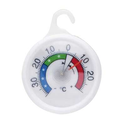  Termometro per frigorifero e congelatore Oryx rotondo diametro 5 cm.