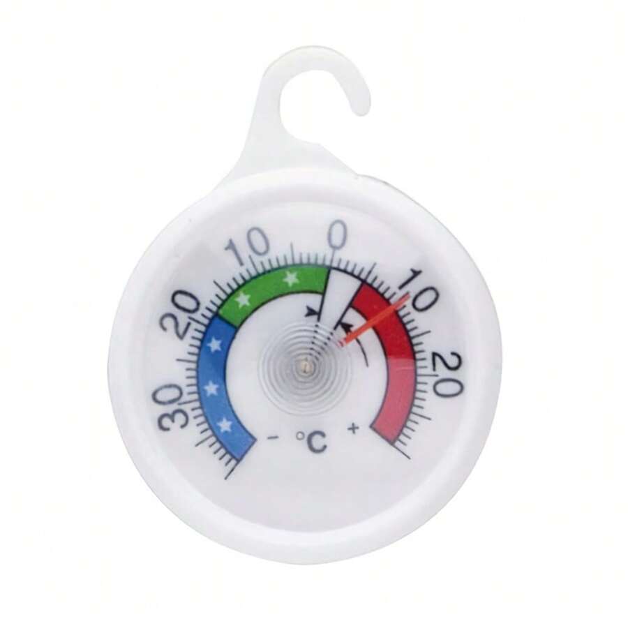 Oryx Refrigerator And Freezer Thermometer Round Diameter 5 Cm. - White - View 1