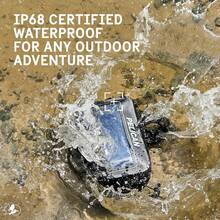 Bolso Bandolera Impermeable de 2 L, para Mujeres/Hombres, con Correa Ajustable Desmontable y Compartimento para teléfono, Compatible con visualización táctil - 1 - Ver 5