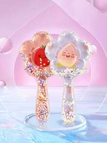 3件套儿童护发套装，包含1把干湿两用梳和1把按摩梳，AURA ACCENTS草莓主题软毛梳，专为儿童设计，Kidvery - 彩色 - 查看 6