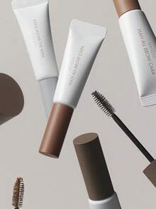 Rom&nd Romand ALL BROW CARA 02 Soft Woody Scent, Featherlight Strokes For A Soft Velvet Makeup Effect, Plant-Based Brow Breathable Technology, Ash Brown Hair Texture, Cool Tea-Colored Velvety Fluffiness, Warm Caramel Feathered Tie Dye, Portable Brow Sculpting Set, Korean Makeup, 9g/0.32oz - 02 溫和的木香 - 查看 10