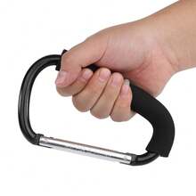 Clip de clipstroller de cochecito, excelente material de alta calidad para casa de hogares - Negro - Ver 5