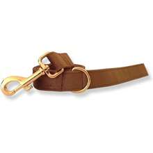 Correa de Terciopelo para Perros pequeños, pequeños, medianos y Grandes. (Rosa, Chico) - Chocolate - Ver 10