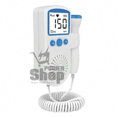 Monitor De Frequência Cardíaca Fetal Doppler - Display De Gravidez Portátil