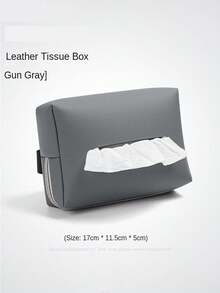 多功能车载纸巾盒，创意车载扶手纸巾架，后座安装式纸巾盒 - 彩色 - 查看 9