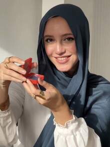 60pcs/Box Double Sided Tape For Women Shawls, Hijab Accessories For Dress, Scarf, Beach, Holiday, Travel Essential - Transparent - View 3