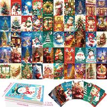 Christmas-Themed Cards - Decorative Background Cards, Gift Greeting Cards, Postcards & Message Cards