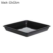 1pc Plant Saucer 4/6/7/8/10 Inch Drip Trays Plastic Tray Saucers Indoor Outdoor Flower Pot Square