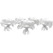 5pcs/Pack Bobble Head White Base For Painting Animal Toy Pet Shop Custom Blank Model DIY OOAK Paint Design,Best Christmas And Birthday Gifts For LPS Fans - Nhiều màu - Xem 7