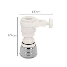 Oryx Economy Atomizer With Ball Joint And Male/Female Adapter - White - View 2