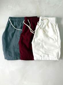 Kit 3 Bermuda Shorts Mauricinho In Premium Linen Shorts - Nhiều màu - Xem 1