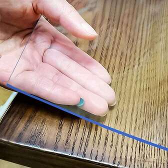 0.25mm Thick Transparent Plastic Table Cover, High Quality Rectangle Non-Slip Desk Mat For Coffee Table, Writing Desk