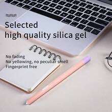 YP Dual Color Pen Sleeve For Samsung Galaxy Tab S6 Lite P610 P615 Tablet S6Lite Pencil Case S Pen Bag NonSlip Protection Stylus Cover Pink For Tab S6LIte - 粉色 - 查看 4