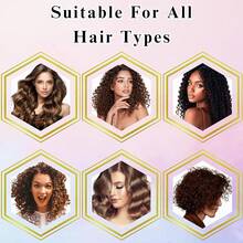 Curl Defining Brush, Curly Hair Brush For Styling, Shaping, Detangling & Defining Curls For Women And Men, Curl Brushes For Curly Hair Work On All Wet Or Dry Hair Types (Green) - 粉色 - 查看 8