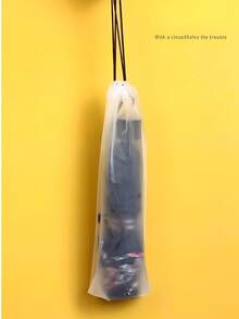 5PCS New Style Umbrella-Specific Waterproof Sealable Bag: Portable For Car Use & Compatible With Student Folding Umbrellas, Drawstring Design For Moisture-Proof & Leak-Proof Performance, Making Outdoor Storage More Worry-Free - View 3