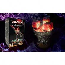 Context Hookah Carbón Cubos de carbón de Shisha de Coco Natural Briquetas de cubeta Quemador de Incienso 96 Unidades y 1 kg 2.20 Libras Calidad Premium 25 mm (1 x 1 Pulgada) - como en la foto - Ver 4