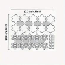 1 件金属花朵切割模具，花朵模切，用于卡片制作剪贴簿冲孔模板相册 2022 新款切割模具