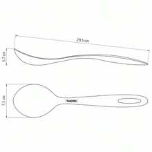 Tramontina Colher de Arroz para Servir Tramontina Ability em Nylon Vermelha