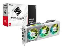 Asrock Steel Legend Radeon RX 9070 XT AMD 16 GB GDDR6 - 白色 - 查看 2
