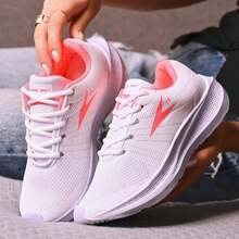 FLOOK GYM WOMEN'S SPORT TENNIS OUTDOOR TRAINING - White and Pink - View 1