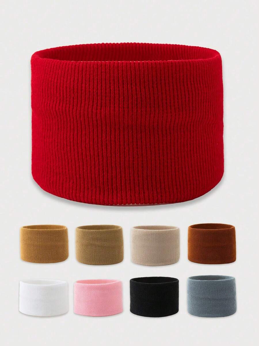 1 件圣诞风格儿童围巾，男女通用 Y2K 保暖透气时尚百搭针织围巾，适合秋冬日常穿着 - 圍脖 - 查看 1