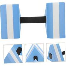 Mancuernas de Agua para Ejercicios Acuticos Pesas para Piscina Flotantes Entrenamiento y Ergonmico Accesorio para Aquaerobics y Fortalecimiento - Azul - Ver 4