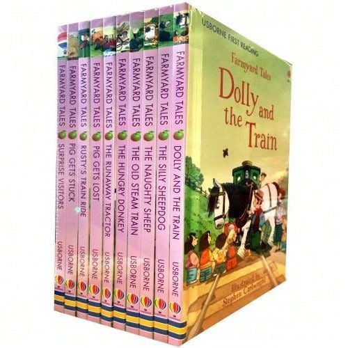 Usborne First Reading Farmyard Tales Collection 10 Books Set (Age 3+) - 套裝 - 查看 1