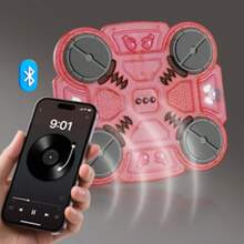 儿童蓝牙智能拳击靶,音乐拳击机,适合3岁以上男孩女孩,运动健身拳击训练减压玩具,儿童感官训练反应能力速度节奏运动器材,速度可调,室内家用健身器材,室内运动锻炼玩具 - 彩色 - 查看 11