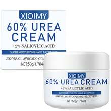 XIOIMY 60% 尿素足霜，适用于脚跟龟裂、脚踝、老茧、角质化皮肤、死皮、指甲软化剂、皮肤屏障修复 - 白色 - 查看 11