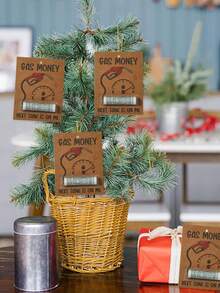 10Pcs Gas Money Theme Money Holder Card,Money Clip With Gasoline Gun, Dashboard Design,Wedding Decor,Money Envelopes Hanging Ornament,Bridal Shower Favors,Birthday Party Decor,Babyshower Decorations,Holiday Party Supplies,Birthday&Holiday Gifts