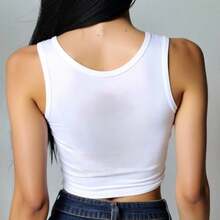 Women Tank Tops & Camis - White - View 2