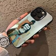 Chef Keef G-GLO G-GANG Phone Case Compatble Wth For Phone 16 15 14 13 12 11 Pro Max X XR XS MAX 8 7 Plus Ant-Drop Frosted Back Cover - 黑色 - 查看 3