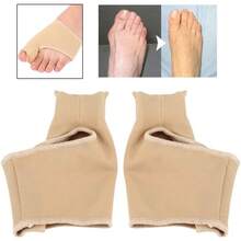 Corrector de hallux valgus, separador de dedos, separador de dedos superpuesto, ajustable, apto para uso diurno o nocturno, solo lavado a mano, fabricado con materiales ABS y PA, ideal para San Valentín, el Día de la Mujer, el Día de la Madre y el Día del Padre. - Amarillo - Ver 8