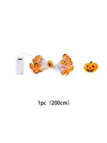 3pcs/1pc-Halloween String Lights 3 Packs, Pumpkin Ghost Bat Lights, Battery Operated, LED, Halloween Decorations For Home Decoration, Indoor And Outdoor Party Festivals, ... - Multicolor - View 14