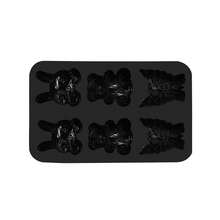 Customized Baking Tools 6-Piece Animal-Shaped Pudding & Jelly Mold DIY Handmade Soap Mold Ice Mold Silicone Cake Mold