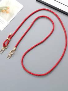 Nueva cadena ajustable de cuerda trenzada para cruzar el Body, cadena de repuesto para bolsos, llaveros, cordón multiusos para teléfono