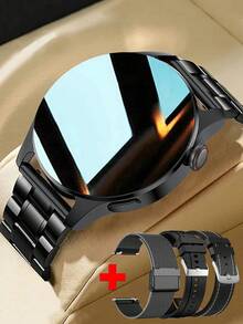 Unisex Smart Watch With Functions Of Call Dial, Pedometer, Alarm Clock, Multi-Sports Modes, Music Remote Control, Stopwatch, Alarm Clock, Weather - Smart Bracelet