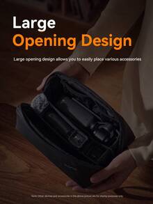 Llano Portable Storage Bag Lightweight Travel Storage Case Camera Handbag Box Bag Convenient Camera Accessory Case For Osmo Pocket 3