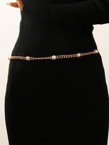 1 chiếc dây thắt lưng nữ, dây thắt lưng cô dâu, vòng tròn hình học phong cách Bohemian sáng bóng thanh lịch, họa tiết rỗng, ghép hình trái tim, dây thắt lưng tròn dập nổi, phù hợp cho váy, đầm, đám cưới, tiệc tùng, kỳ nghỉ, lễ hội, mùa thu/mọi mùa, Giáng sinh, năm mới, quà tặng. - Vàng - Xem 9