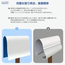 SOHAPI 2色 ホワイトボード ピンク シート マグネットシート お絵かきボード ホワイトシート マグネット対応 粘着式 壁に貼り付け メニューボード 自由に裁断 予定表 こども落書き 掲示板 メモー用 贈り物 - ホワイト - チェックする 8