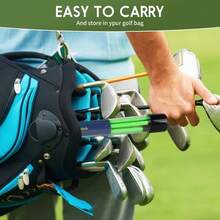 2 Pack Alignment Sticks And 48u201D Foldable Training Rods, Lightweight Fiberglass Training Aid Alignment, Swing Posture Correction, Portable With Storage Tube - Initial - View 8