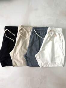 Kit 4 Bermuda Shorts In Premium Linen Shorts Mauricinho Shorts - Grey - View 1