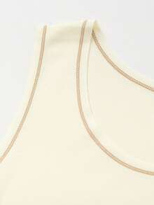 Balabala BalaOne Tween-Mädchen Soft Brushed Innenweste 2025 Herbst/Winter, Easy Fit - Milchig weiß - Übersicht 3